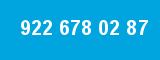 922 678 02 87 922 678 02 87